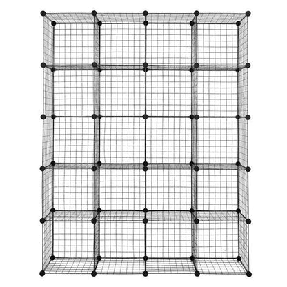 20 Grid Iron Mesh Material Storage Rack