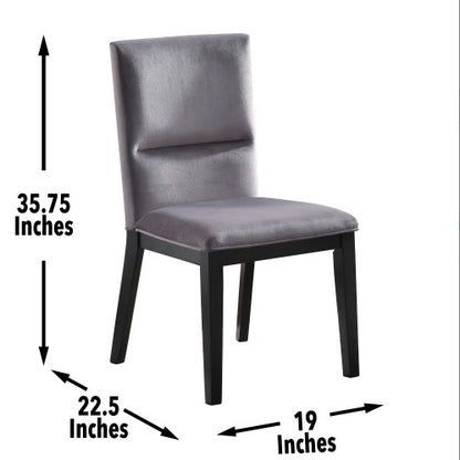 Amalie - Side Chair Gray