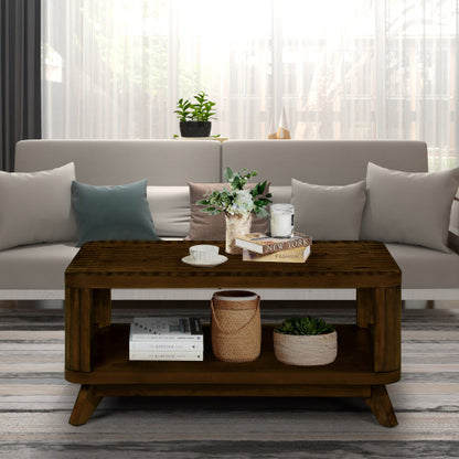 Rectangular Wooden Coffee Table