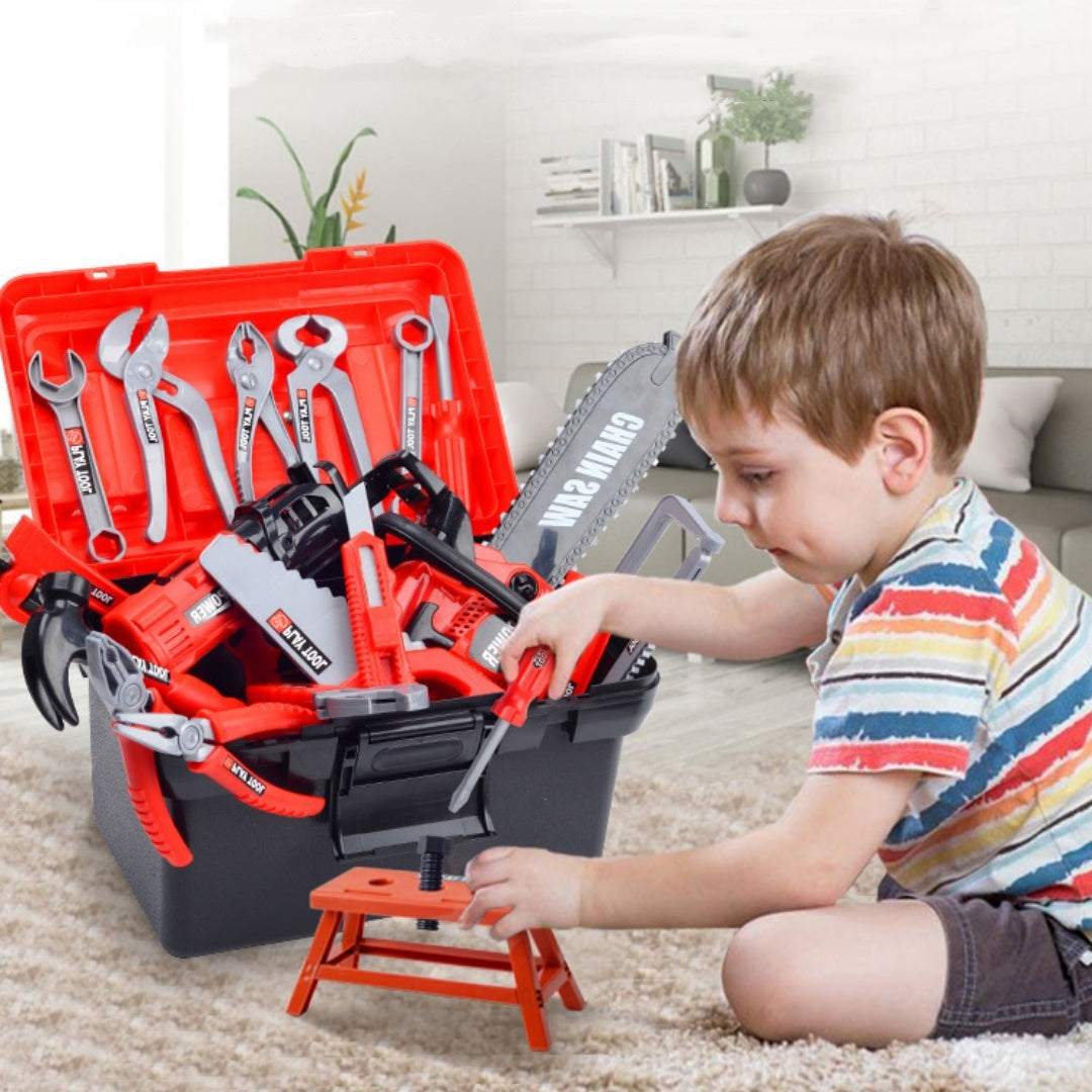 Baby Screwdriver Electric Drill Electric Saw Maintenance Simulation Children's Toy