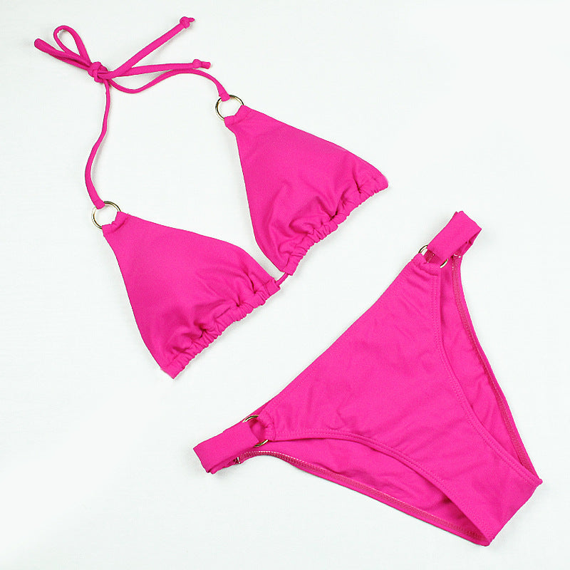 Split bikini swimsuit women