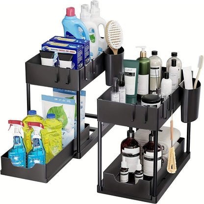 Table Pull-out Storage Rack Easy To Disassemble And Clean Storage Rack