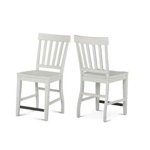 Cayla - Counter Chair White