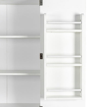 70.87Tall Kitchen Pantry, Storage Cabinet , Kitchen Cabinet , Drawer And Adjustable Shelves, For Kitchen, Dining Room, White