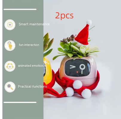 Smart Planter Endless Fun Over 49 Rich Expressions 7 Smart Sensors And AI Chips Make Raising Plants Easy And Fun