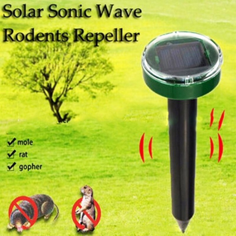 Solar Ultrasonic Mouse Repeller, Snake Repeller