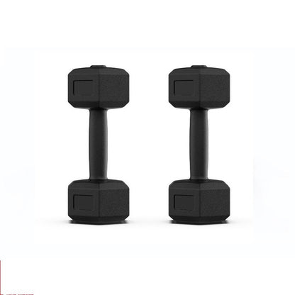 Dumbells Men's Arm Muscle Training Household Rubberized Dumbbells Female Fitness Equipment