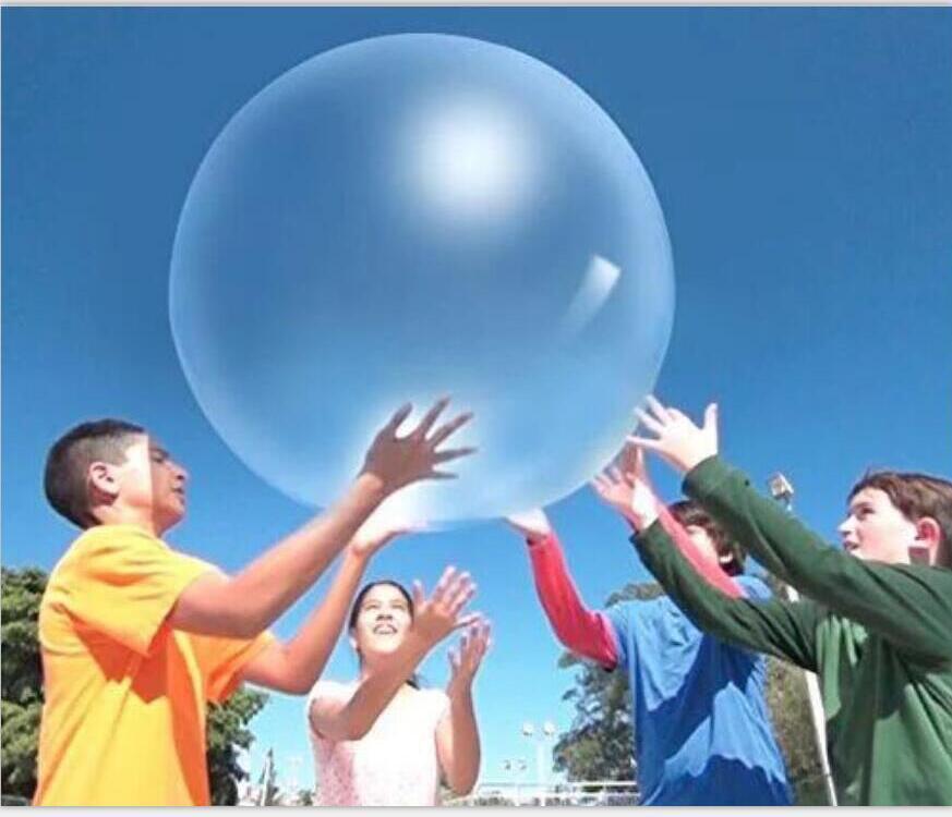 Big Inflatable Ball Children's Toy Elastic Ball Water Ball Bubble Ball Inflatable Ball