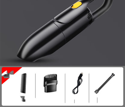 Car Vacuum Cleaner Car Wireless Charging Car Home Dual-Use Handheld Small Car High-Power Powerful Mini