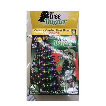 64 Light Dazzler Shower Tree Light Show Of Christmas Tree