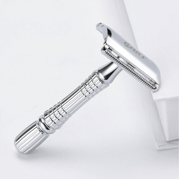 Safety Double Edge Razor For Men Shaving Set Knife Barber Straight Razor Men's Shaving Razor Blades Shaving Machine