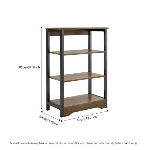 Storage Shelves,Flower Shelves, Book Shelf,Shelving Unit, Adjustable Foot Pads, For Living Room, Bedroom, Home Office Color  Wild Oak