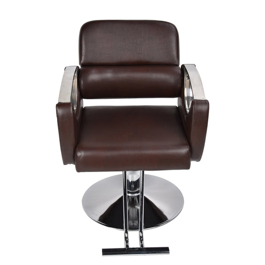 Retro Barber Chair Height Adjustable Hairdressing Chair for Beauty Salon Barber Shop