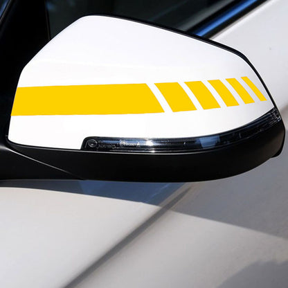 Rearview mirror car sticker