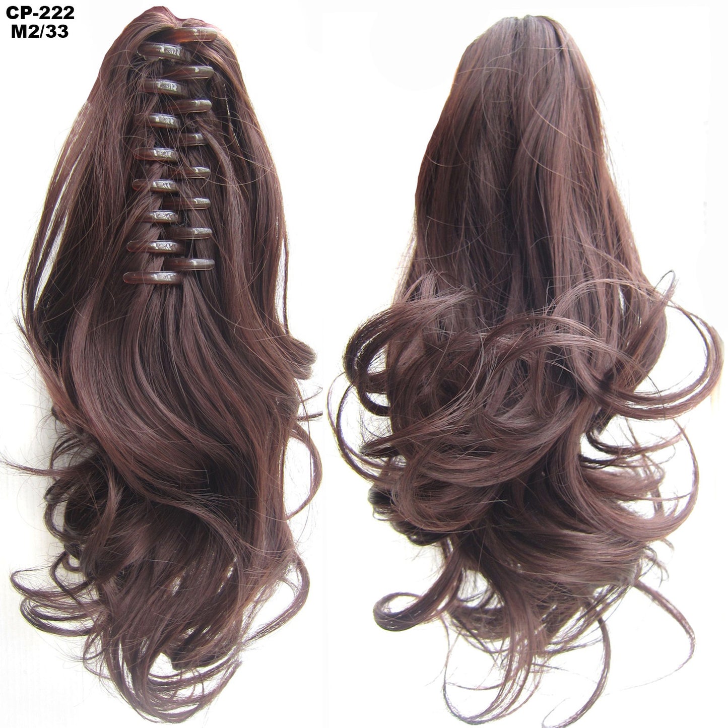 Long Wave Ponytail Wrap Around Ponytail Clip In Hair Headwear Gray Hairpiece Natural Extensions