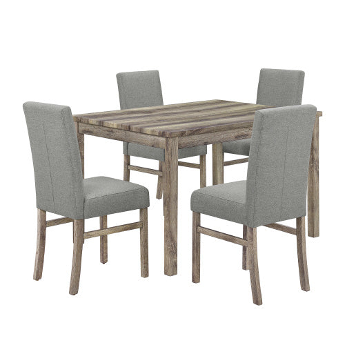 Solid Wood Dining Table And Chair