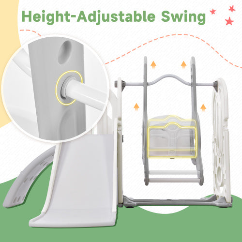 Toddler Slide And Swing Set 5 In 1