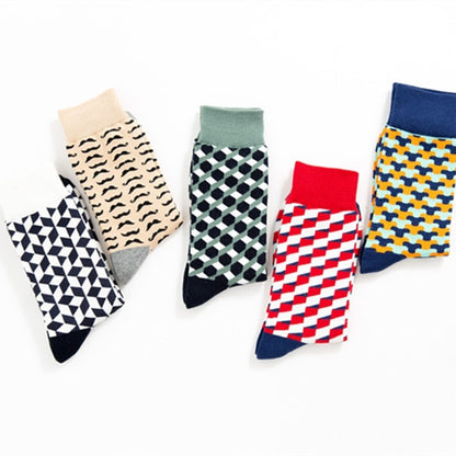 Casual Mid-calf Casual Cotton Sock