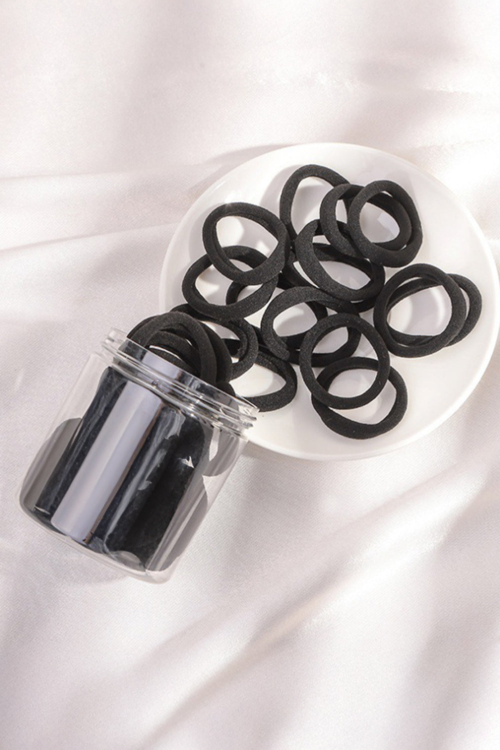 Black Non Slip Hair Ties