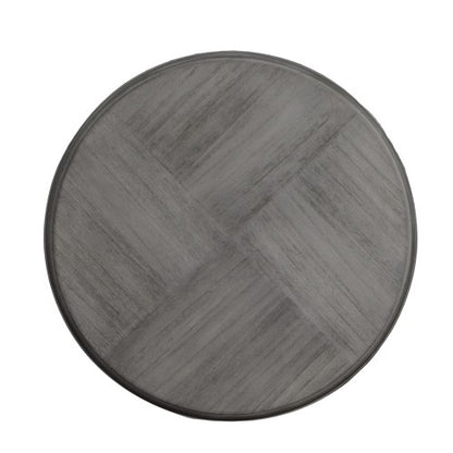 Alamo - Round End Table - Gray