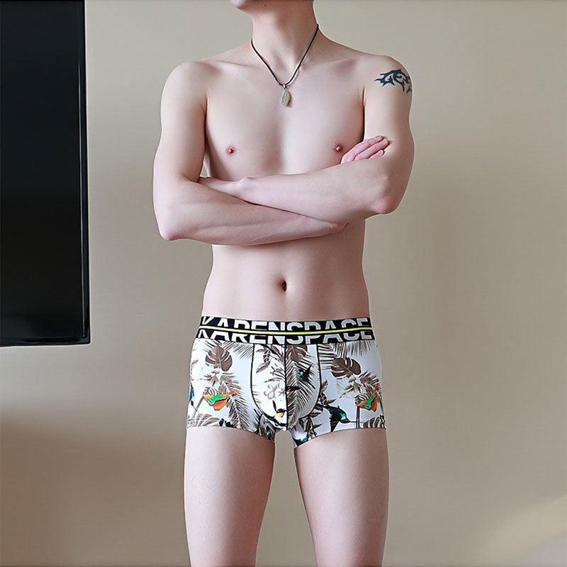 Soft And Comfortable Cotton Men's Patterned Underwear