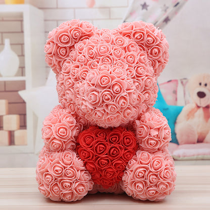 Bear Valentine's Day Rose Bear Christmas Gift