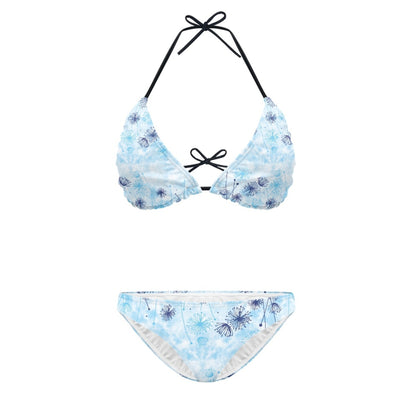 Women's Split Printed Swimsuit