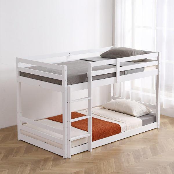 Twin Wooden Bed Can Be Split Into Single-layer Beds