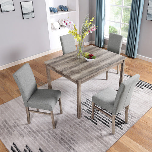 Solid Wood Dining Table And Chair