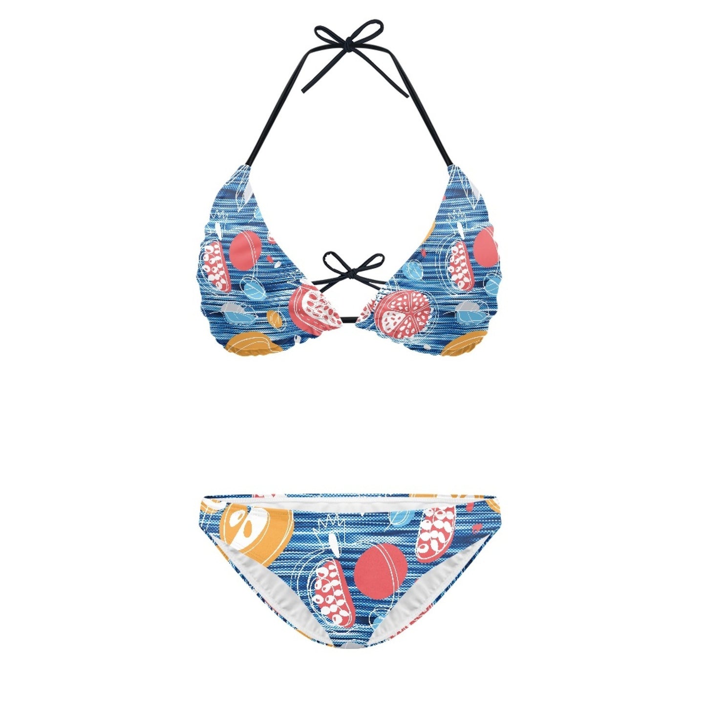 Women's Split Printed Swimsuit