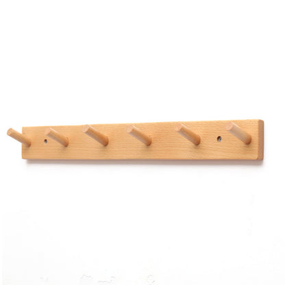 Clothes Hanging Rack Solid Wood Hook Strong Clothes Hook