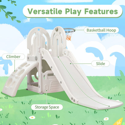 4-in-1 Toddler Climber And Slide Set