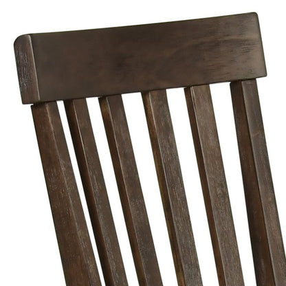 Cayla - Counter Chair - Dark Oak