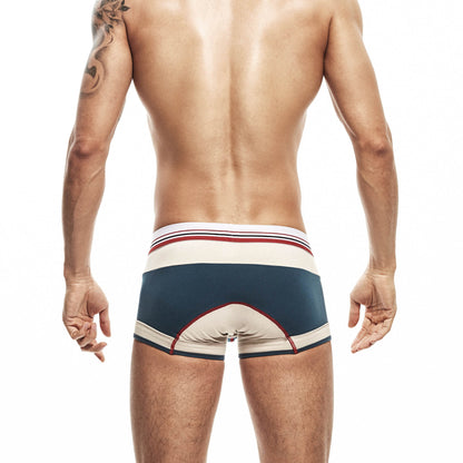 Comfortable Men's U Convex Fashion Colorblock Underwear