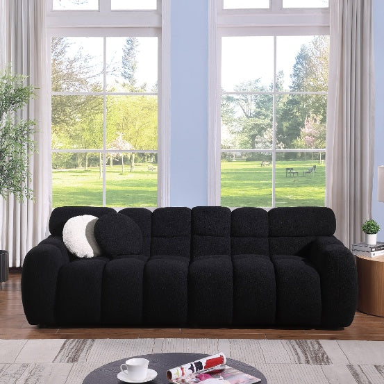 Soft And Comfortable Sofa Black, Suitable For The Living Room