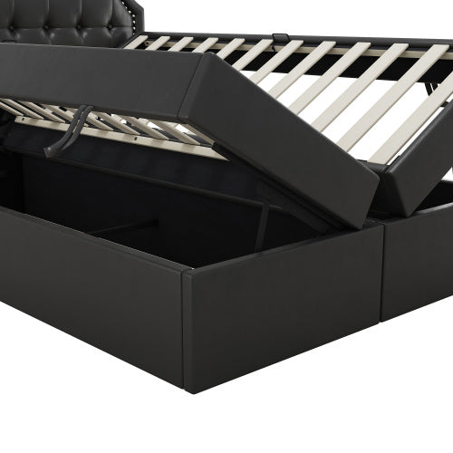 Pu Metal-framed Double Bed