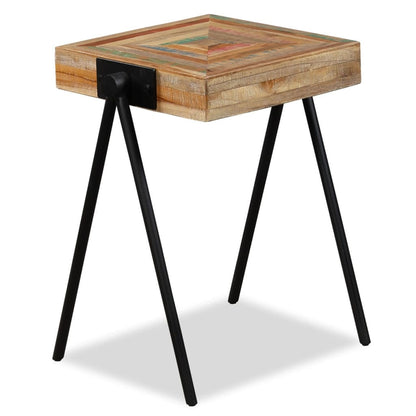 vidaXL Side Table Solid Reclaimed Teak