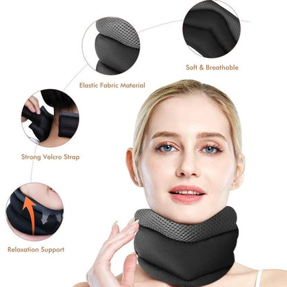 Upgraded Neck Brace Foam Cervical Collar For Pain Relief And Pressure In Spine Adjustable Neck Support