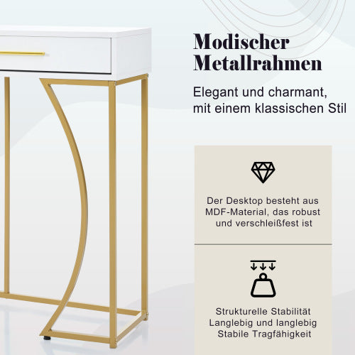 Sofa Table In A Lightweight And Luxurious Style In Fibreboard