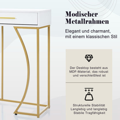 Sofa Table In A Lightweight And Luxurious Style In Fibreboard