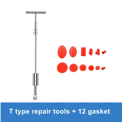 Werkzeuge Auto Reparatur Werkzeug Auto Dent Reparatur Dent Puller Kit 2 in 1 Slide Hammer Reverse Hammer Kleber Tabs Saug tassen