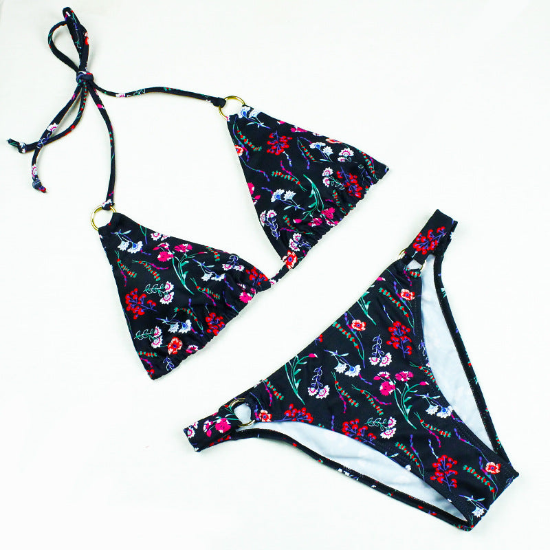 Split bikini swimsuit women