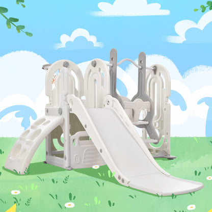 Toddler Slide And Swing Set 5 In 1