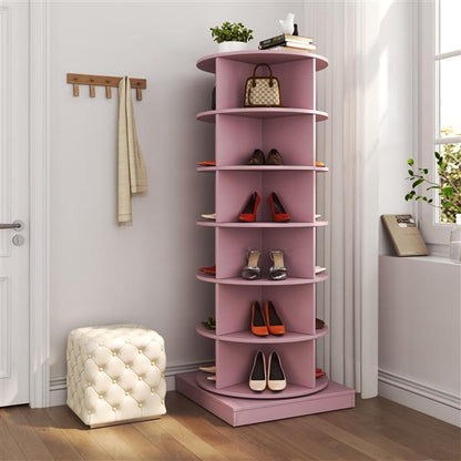 360 Swivel Shoe Cabinet 6 Floors