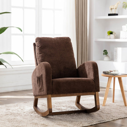 Rocking Chair In The Linen Children's Room