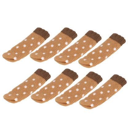 24Pcs Chair Leg Protector 2 Layer Furniture Caps Covers Floor Mute Pads Mats Accessories