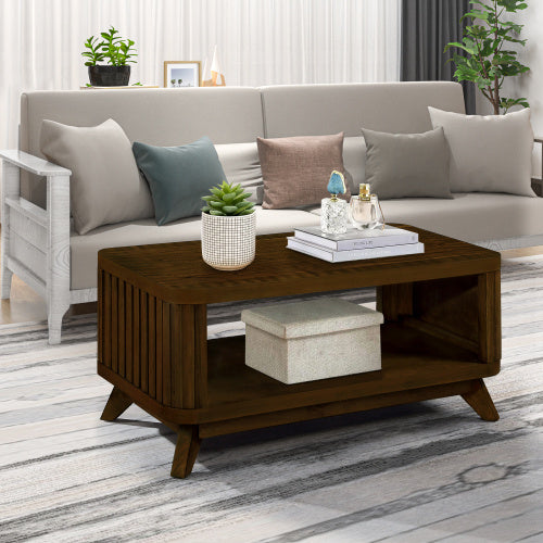 Rectangular Wooden Coffee Table