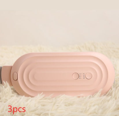 Menstrual Heating Pad Smart Warm Belt Relief Waist Pain Cramps Vibrating Abdominal Massager Electric Waist Belt Device