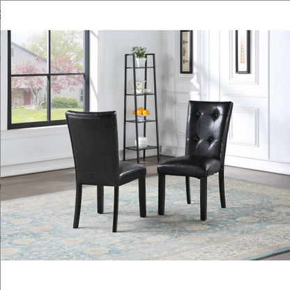 Sterling - Parsons Chair Black