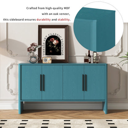 4-door Large Storage Retro Side Cabinet